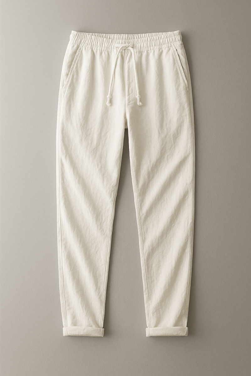 Pantalon en lin élégant