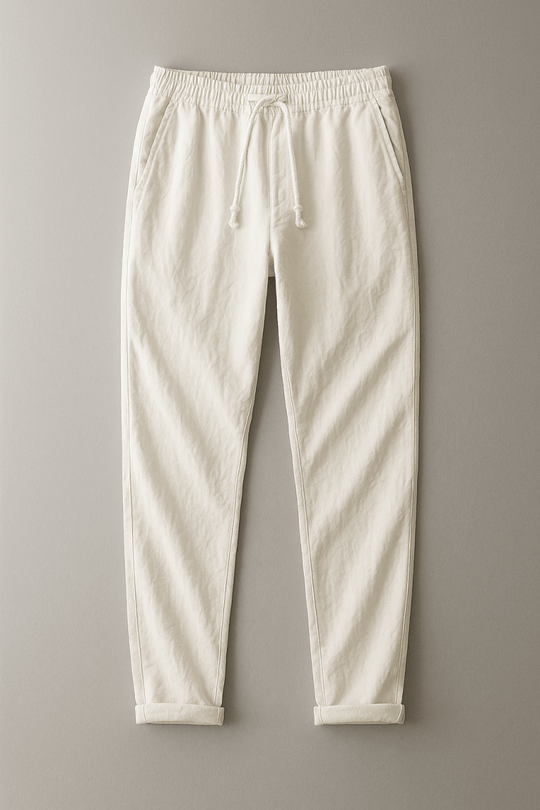 Pantalon en lin élégant