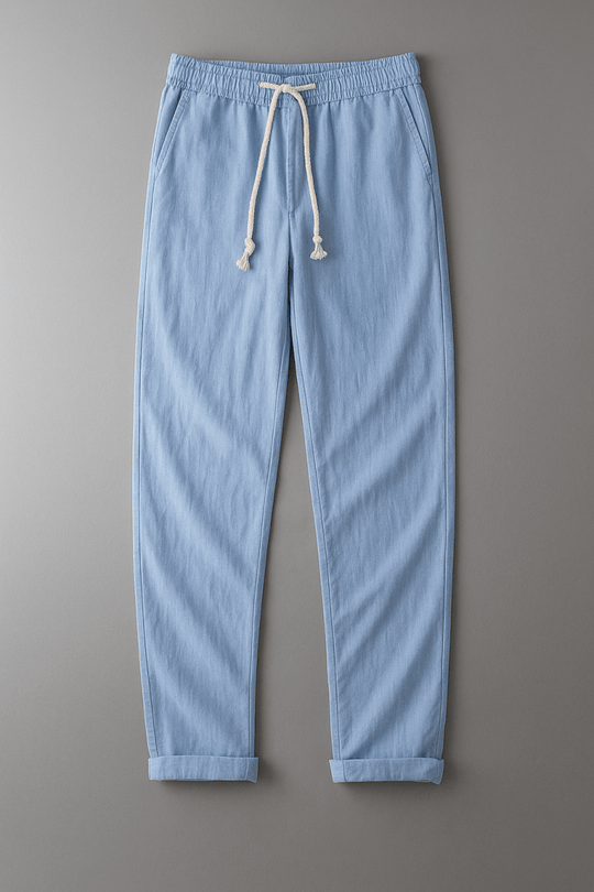 Pantalon en lin élégant