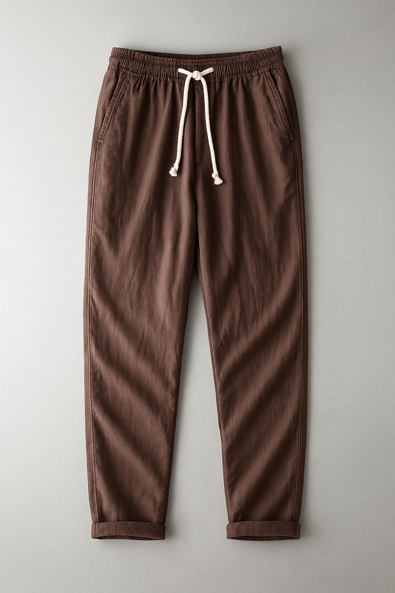 Pantalon en lin élégant