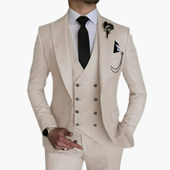 Costume slim fit élégant - look moderne pour homme pour les mariages