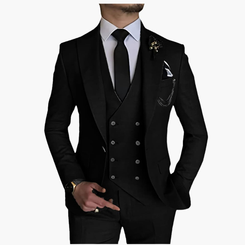 Costume slim fit élégant - look moderne pour homme pour les mariages