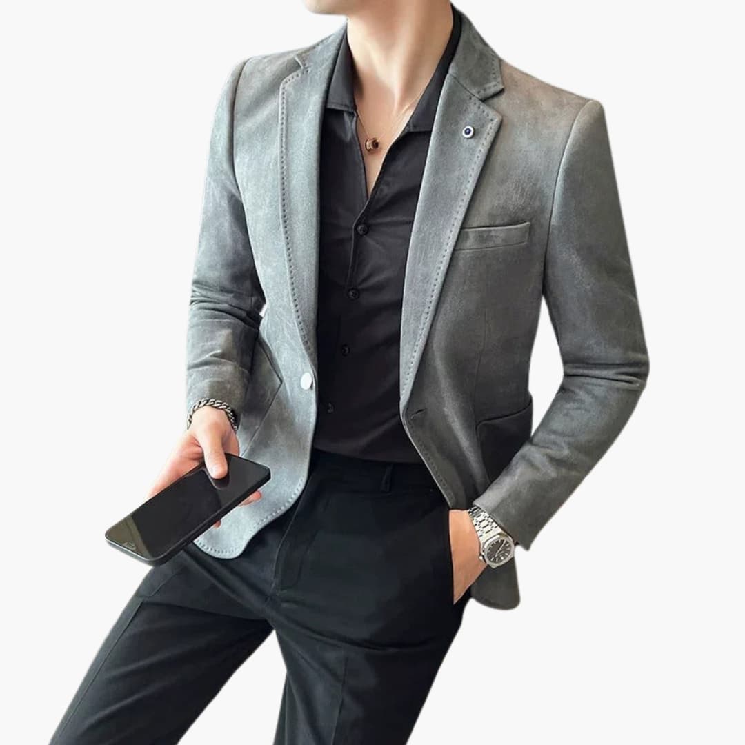 Blazer sur mesure - Veste homme coupe moderne pour événements