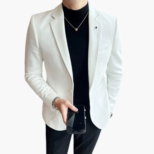 Blazer sur mesure - Veste homme coupe moderne pour événements