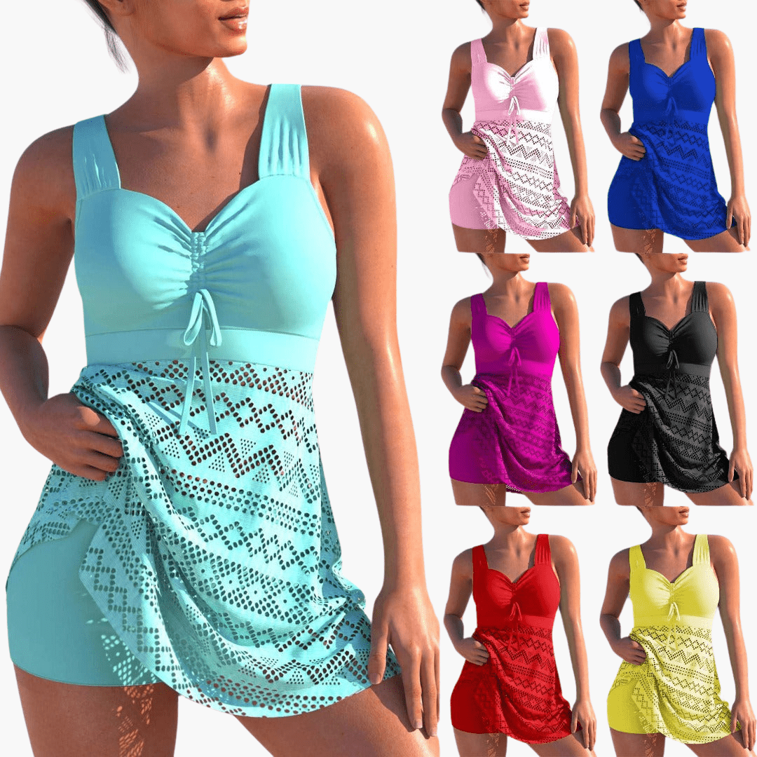 Tankini-Set mit Shorts - Damen Zweiteiler für den Sommer