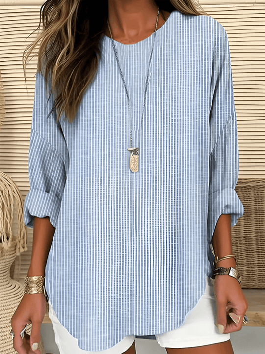 TASHA | TRENDY STREIFENBLUSE