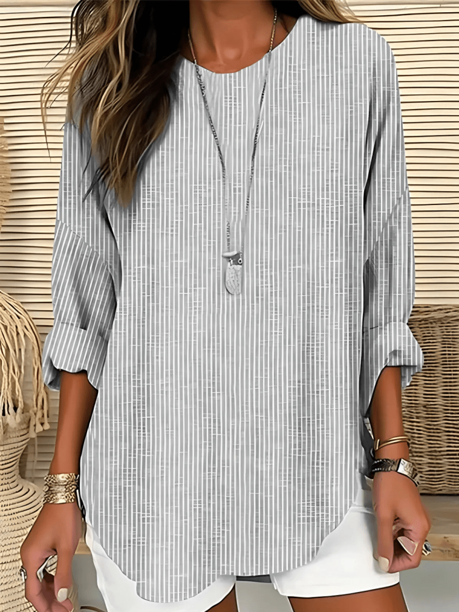 TASHA | TRENDY STREIFENBLUSE