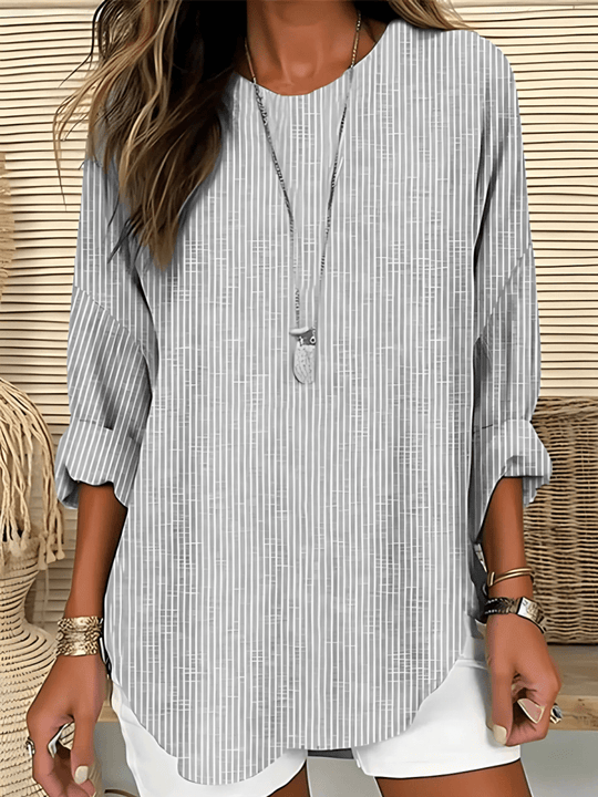 TASHA | TRENDY STREIFENBLUSE