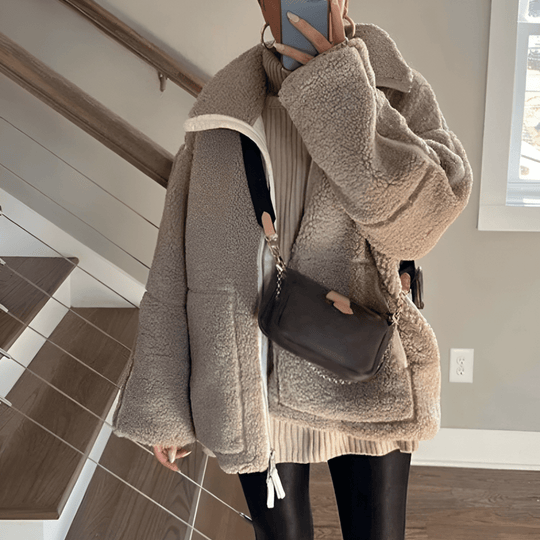 Tess | Veste polaire Teddy