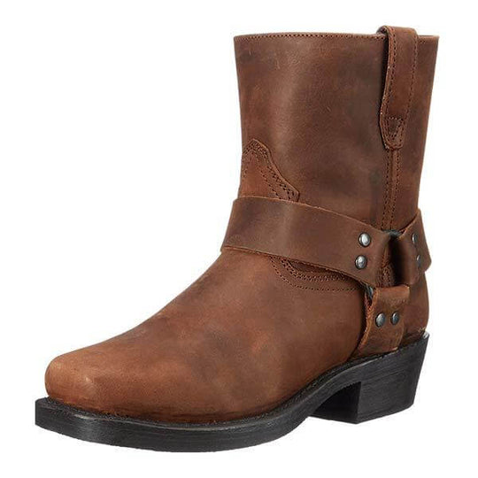 Thilo | Bottes motardes au look vintage