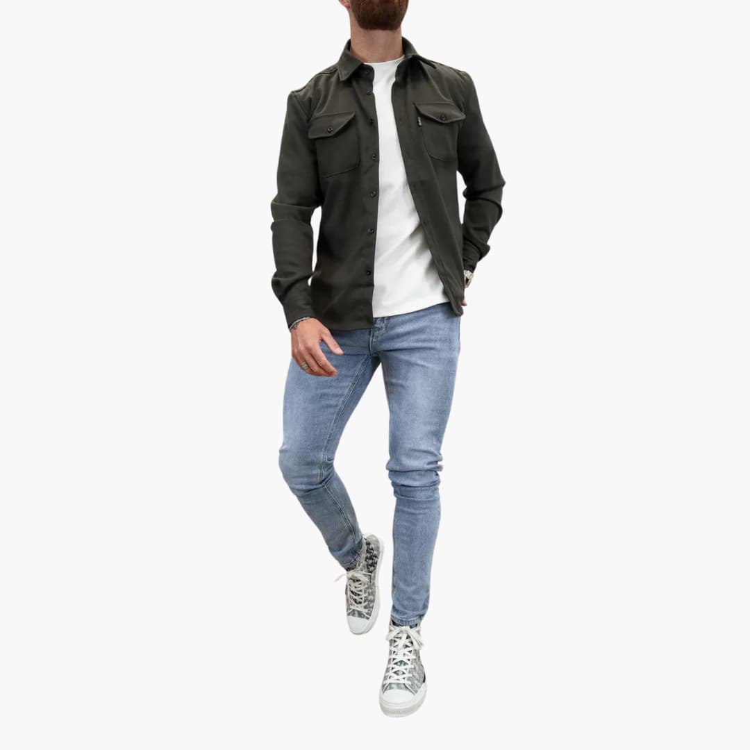 Thom | Veste chemise boutonnée 