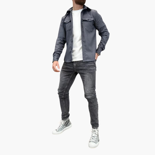 Thom | Veste chemise boutonnée 