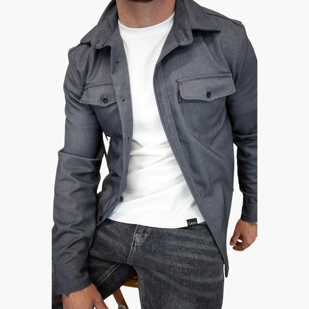 Thom | Veste chemise boutonnée 