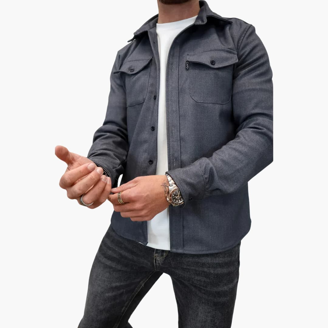 Thom | Veste chemise boutonnée 