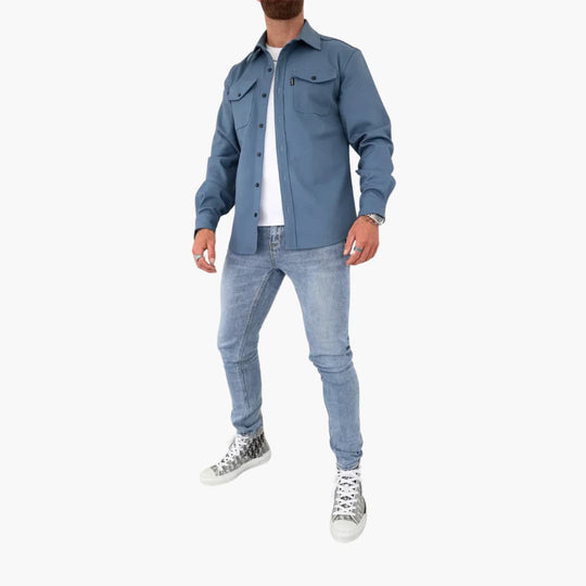 Thom | Veste chemise boutonnée 