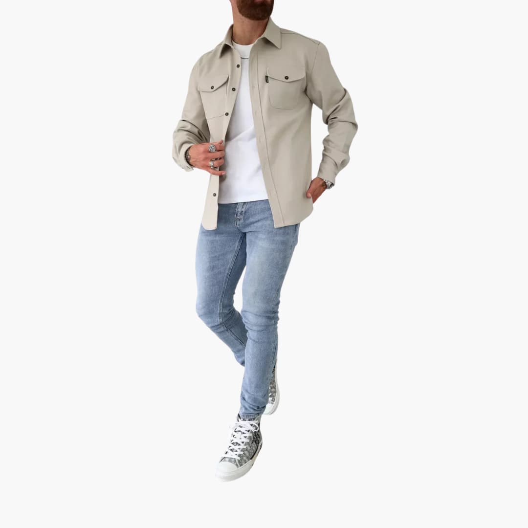 Thom | Veste chemise boutonnée 