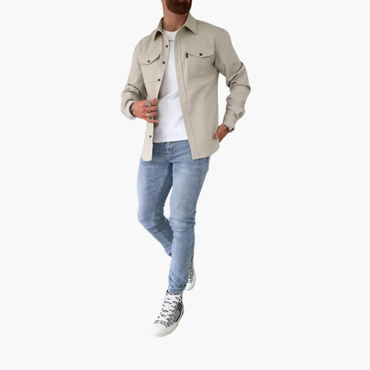 Thom | Veste chemise boutonnée 