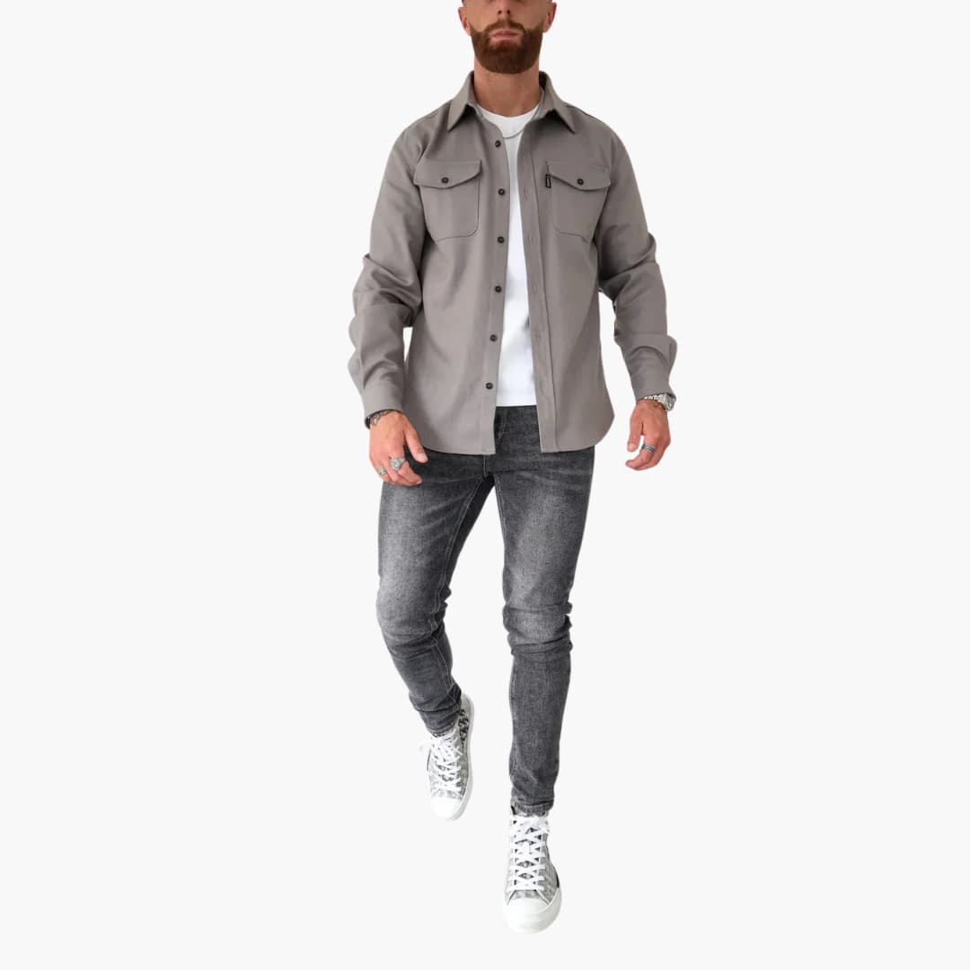 Thom | Veste chemise boutonnée 