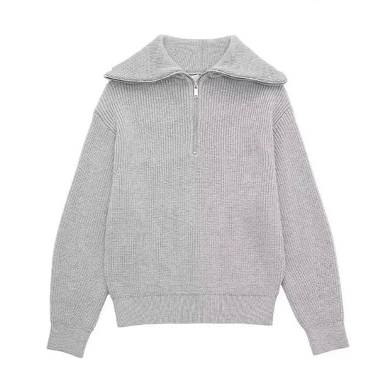 Ulrich | Pull rayé zippé