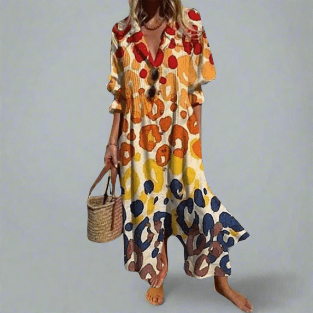 Urmina | Robe longue bohème pour des moments d'été stylés 