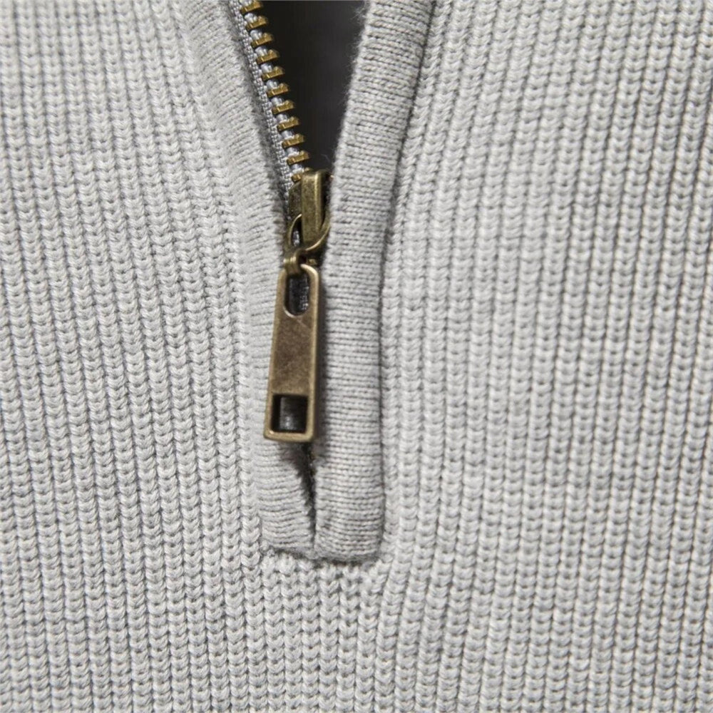 Vittorio - Pull demi-zip