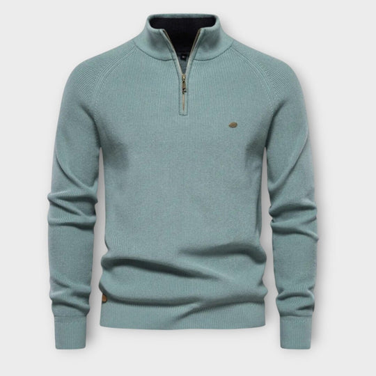 Vittorio - Pull demi-zip
