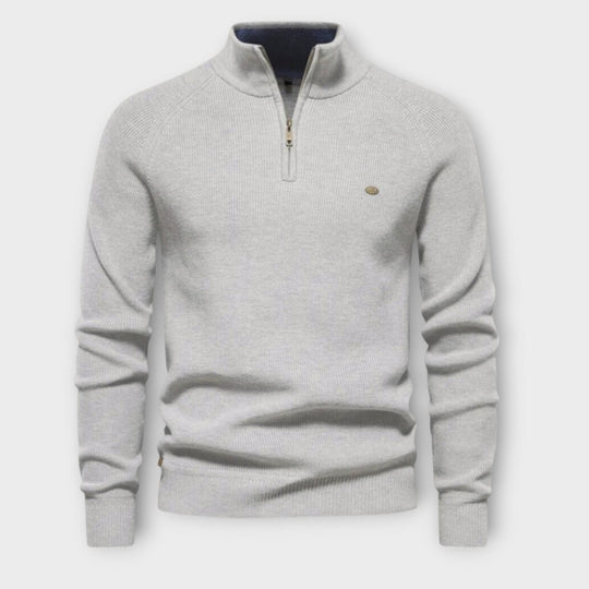 Vittorio - Pull demi-zip