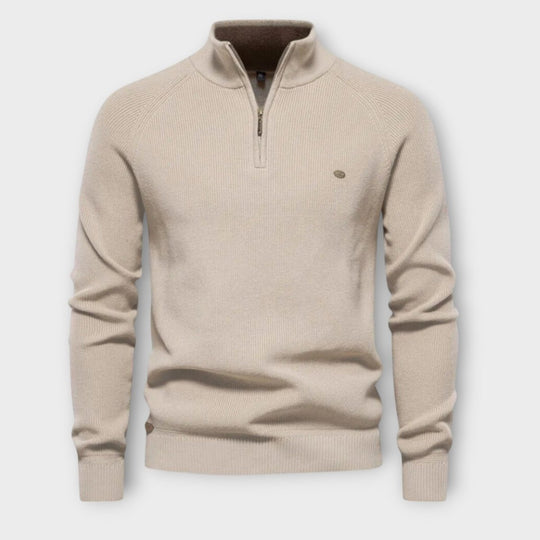 Vittorio - Pull demi-zip