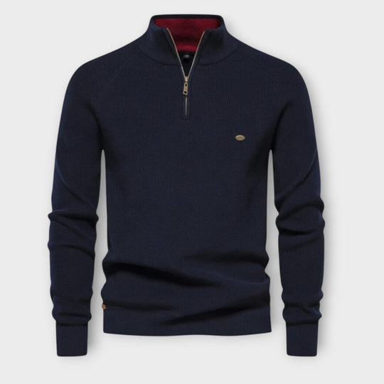 Vittorio - Pull demi-zip