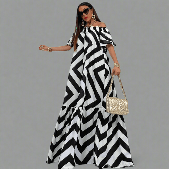 Wernlind | Robe longue aérienne et stylée