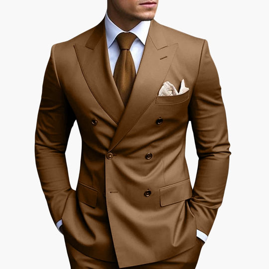 Costume croisé pour homme - Design classique avec style