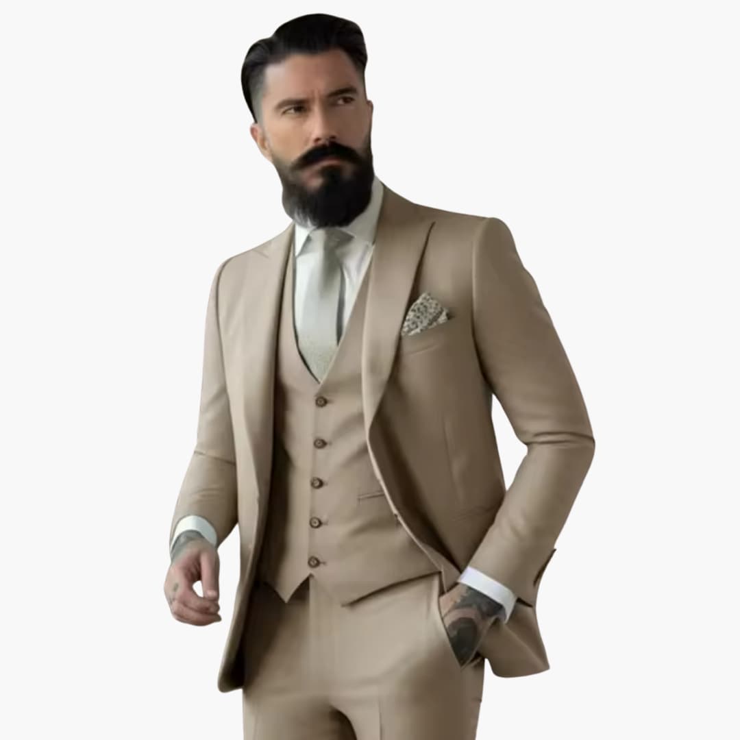 Costume croisé pour homme - Design classique avec style