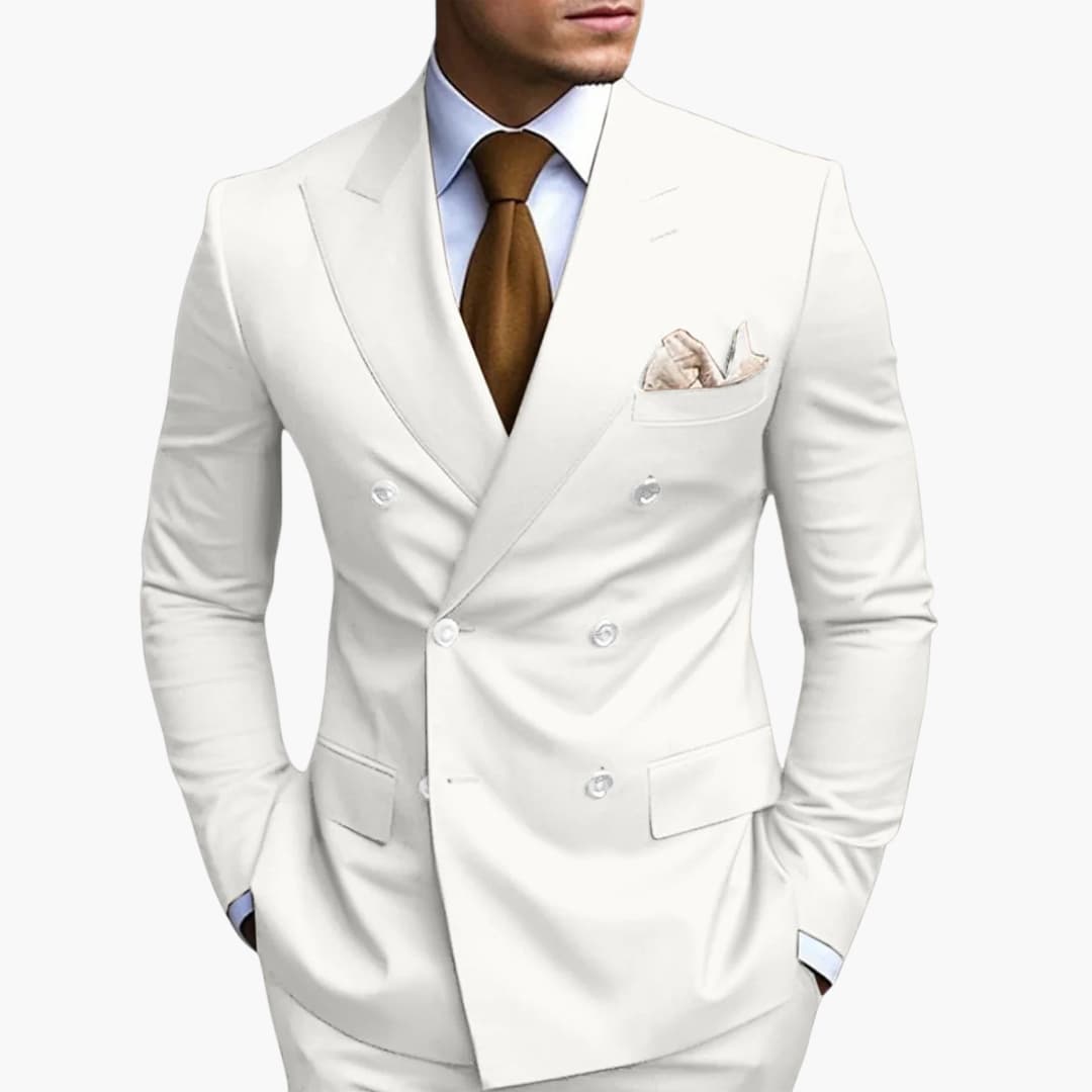Costume croisé pour homme - Design classique avec style