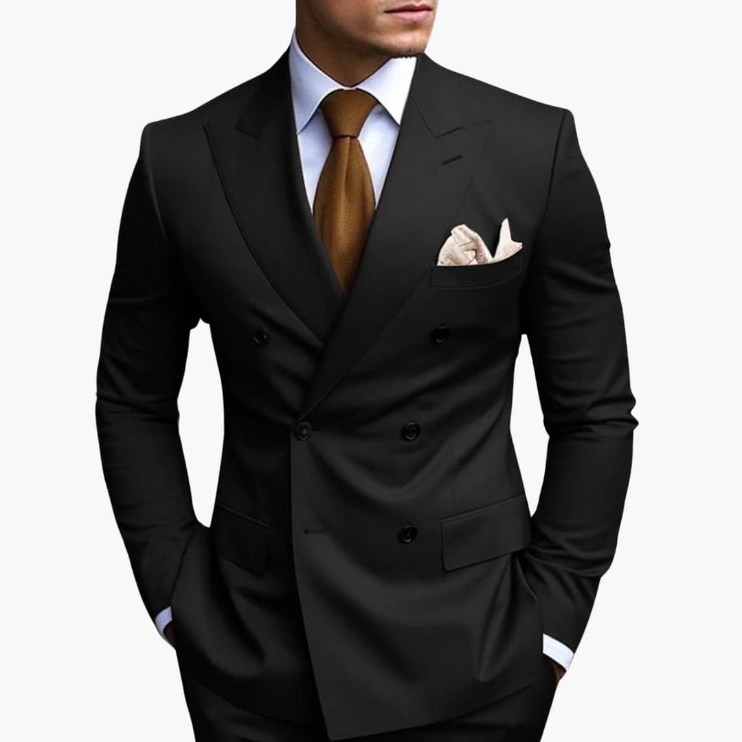 Costume croisé pour homme - Design classique avec style