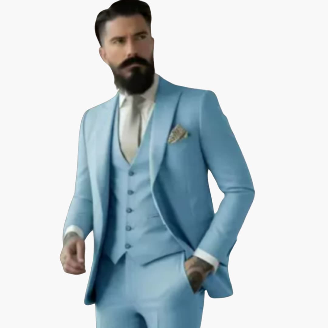 Costume croisé pour homme - Design classique avec style