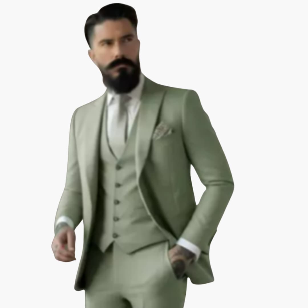 Costume croisé pour homme - Design classique avec style