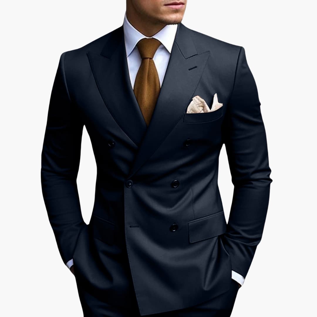 Costume croisé pour homme - Design classique avec style