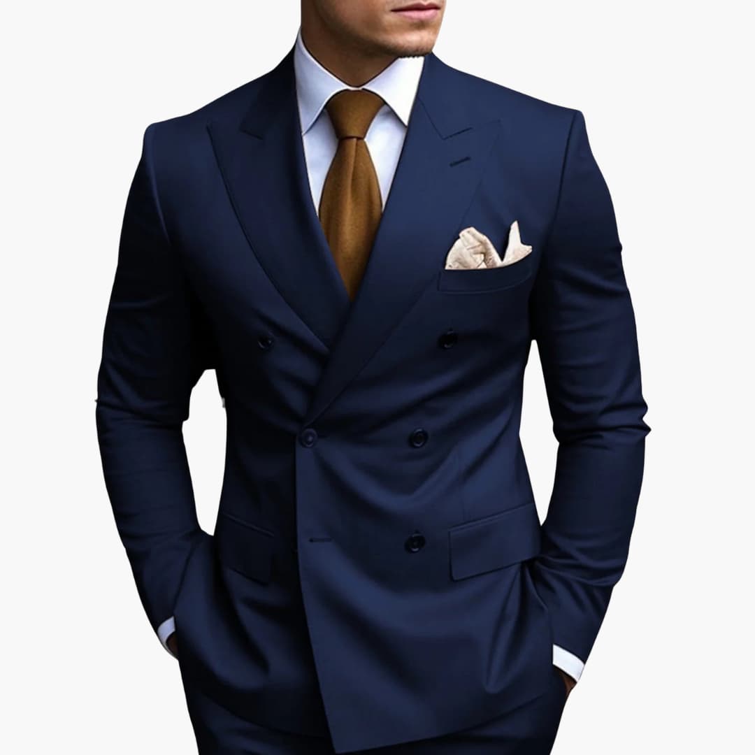 Costume croisé pour homme - Design classique avec style