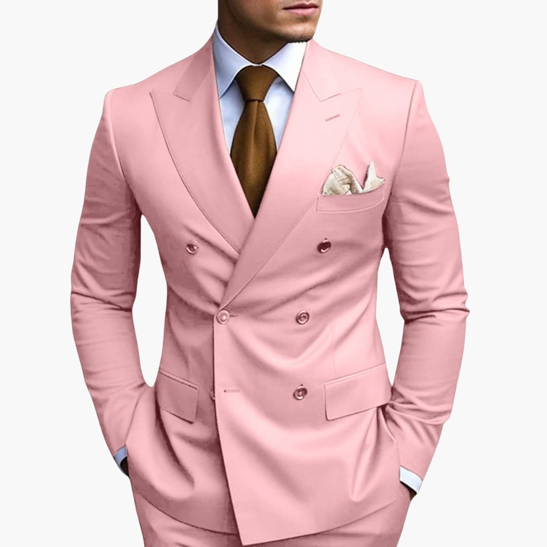 Costume croisé pour homme - Design classique avec style