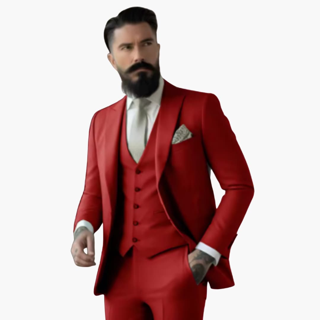 Costume croisé pour homme - Design classique avec style