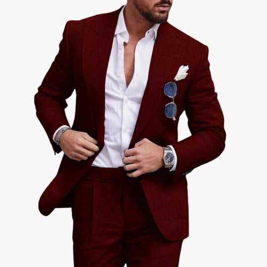 Costume deux pièces pour homme - look business classique