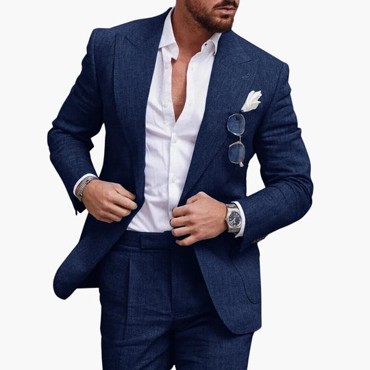 Costume deux pièces pour homme - look business classique