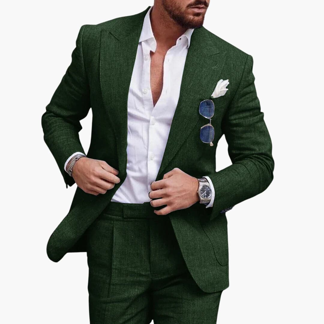 Costume deux pièces pour homme - look business classique