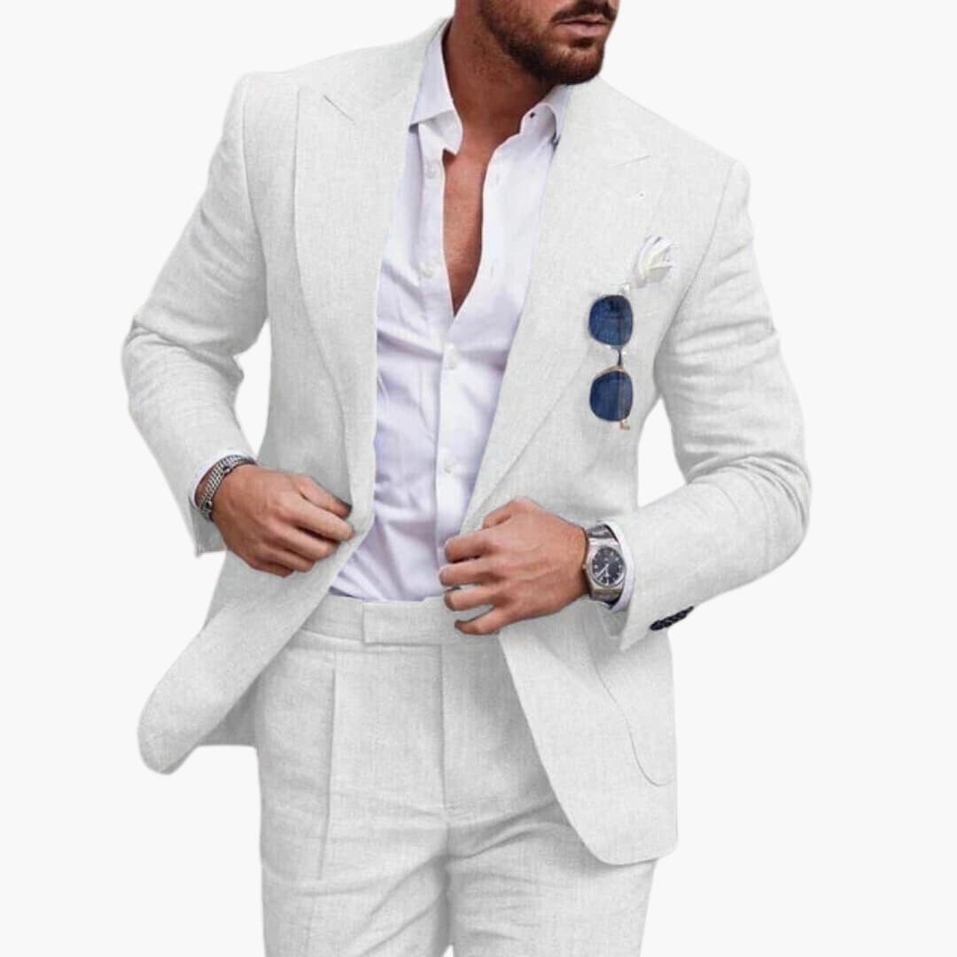 Costume deux pièces pour homme - look business classique