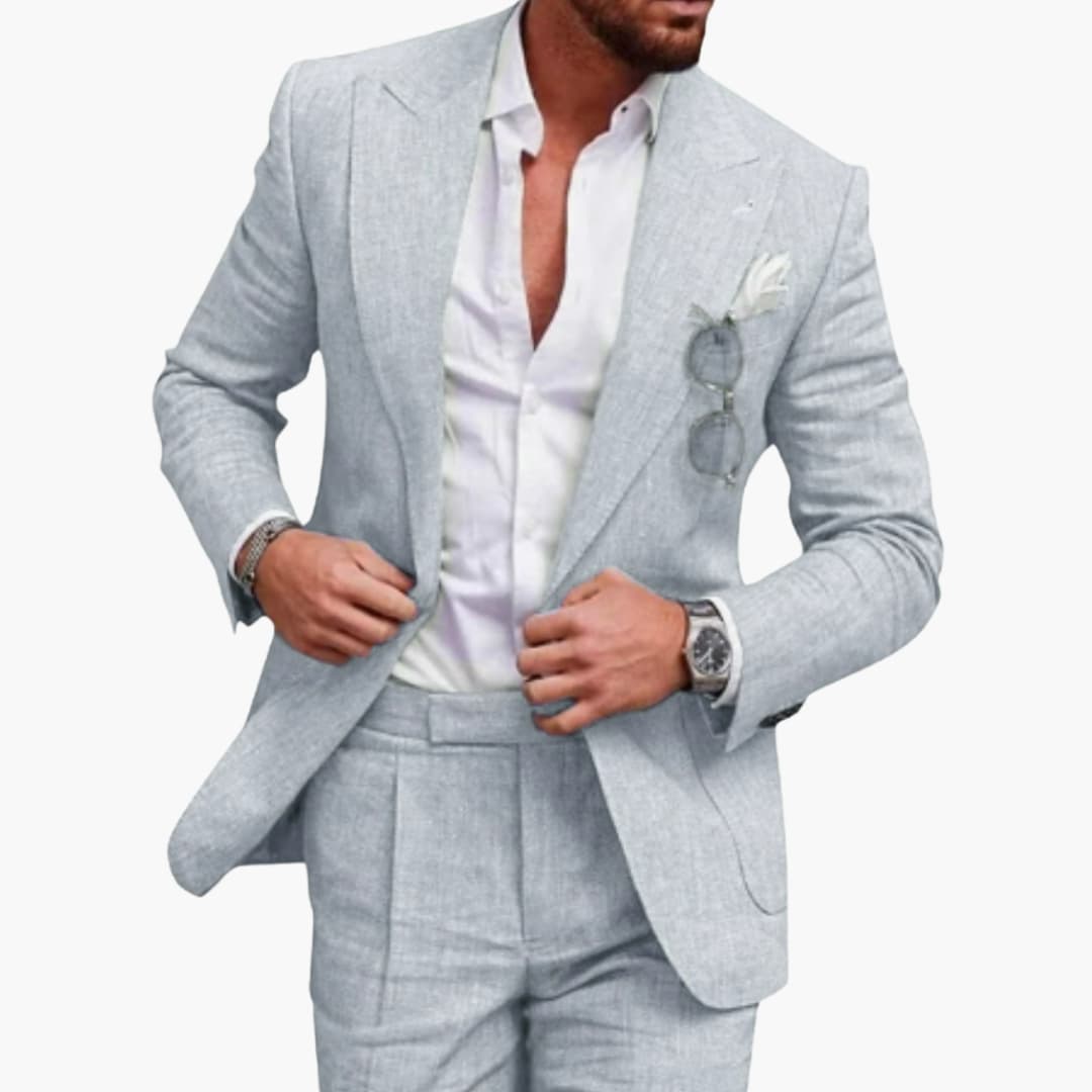 Costume deux pièces pour homme - look business classique