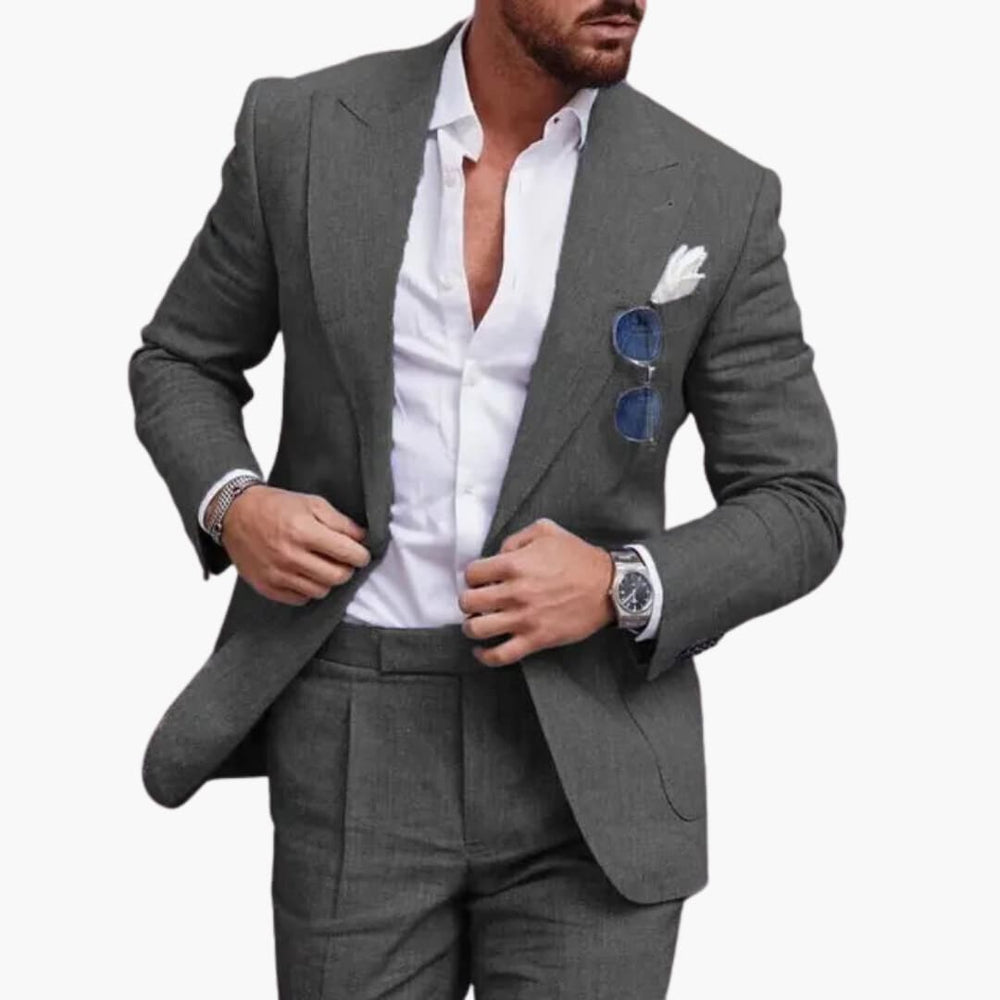 Costume deux pièces pour homme - look business classique