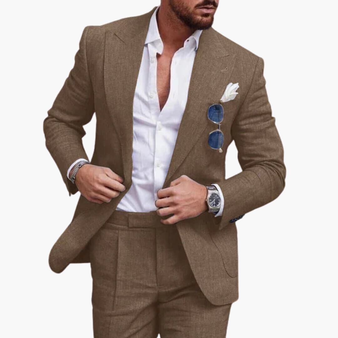 Costume deux pièces pour homme - look business classique