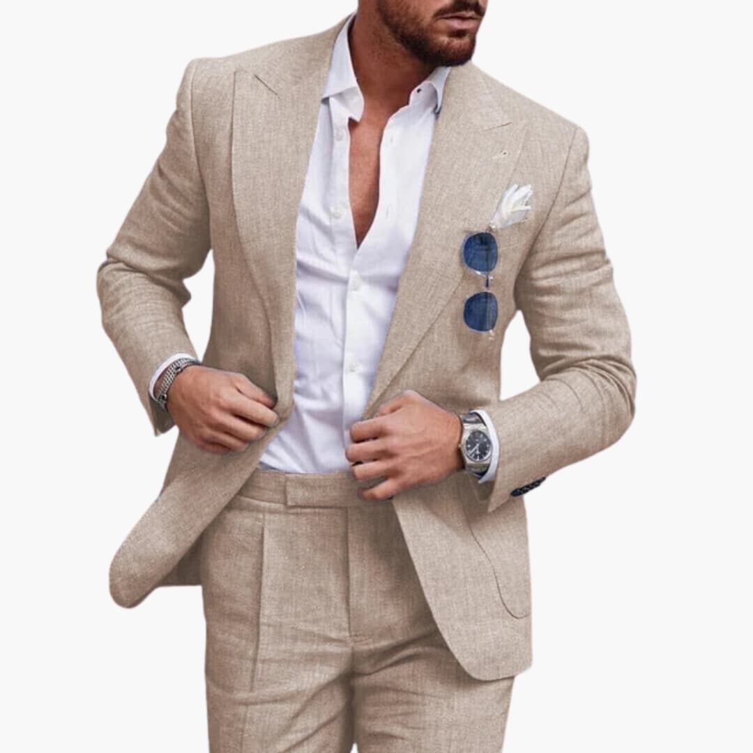 Costume deux pièces pour homme - look business classique