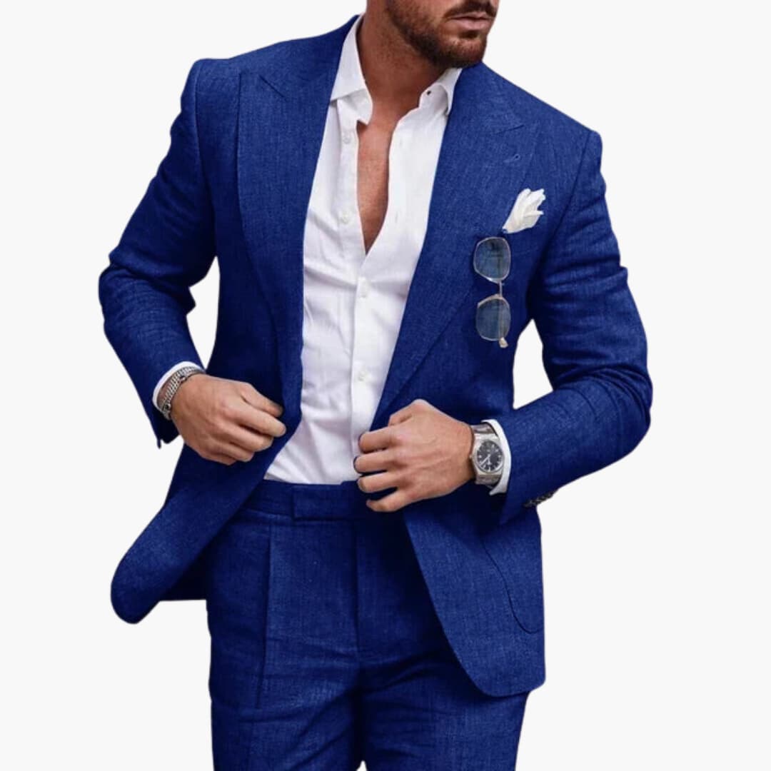 Costume deux pièces pour homme - look business classique