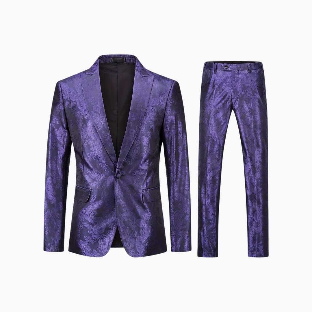 Costume deux pièces pour invités de mariage - conçu avec style pour les hommes